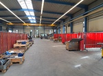 Produktionshalle mit Hallenbekranung 1x 2,5t und 1x 5t und 8 Schweißarbeitsplätzen